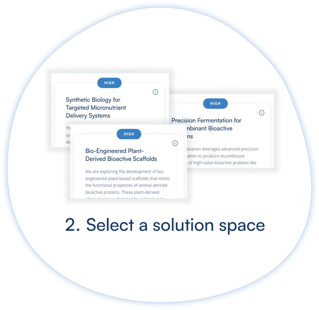 Step 2: Select a solution space